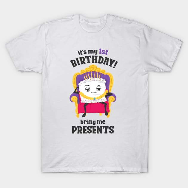 It's My 1st Birthday - For Birthday Party T-Shirt by aaronsartroom